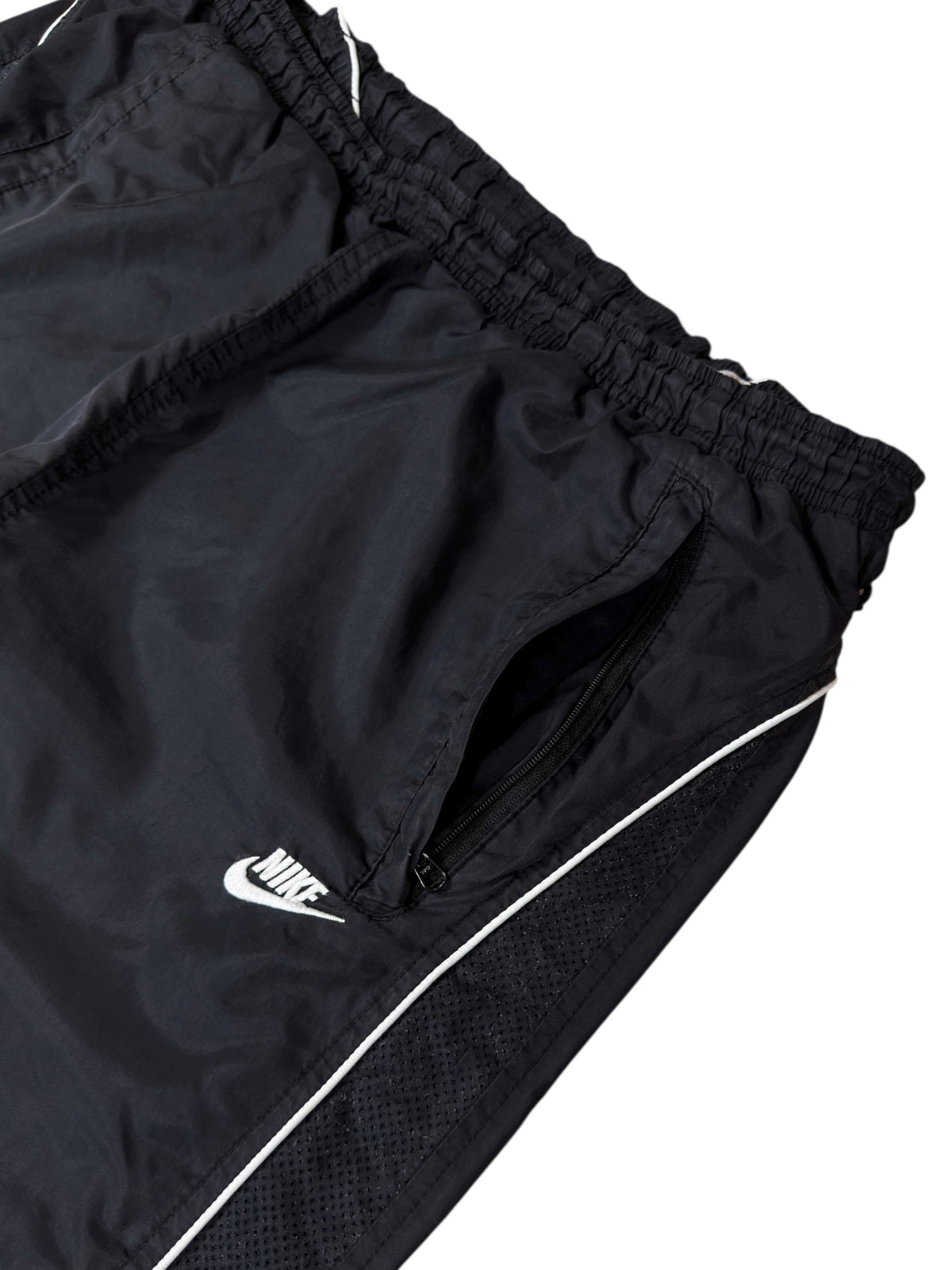(S) - SUPER RARE Vintage Nike Track Pants Black | Y2K 2000s