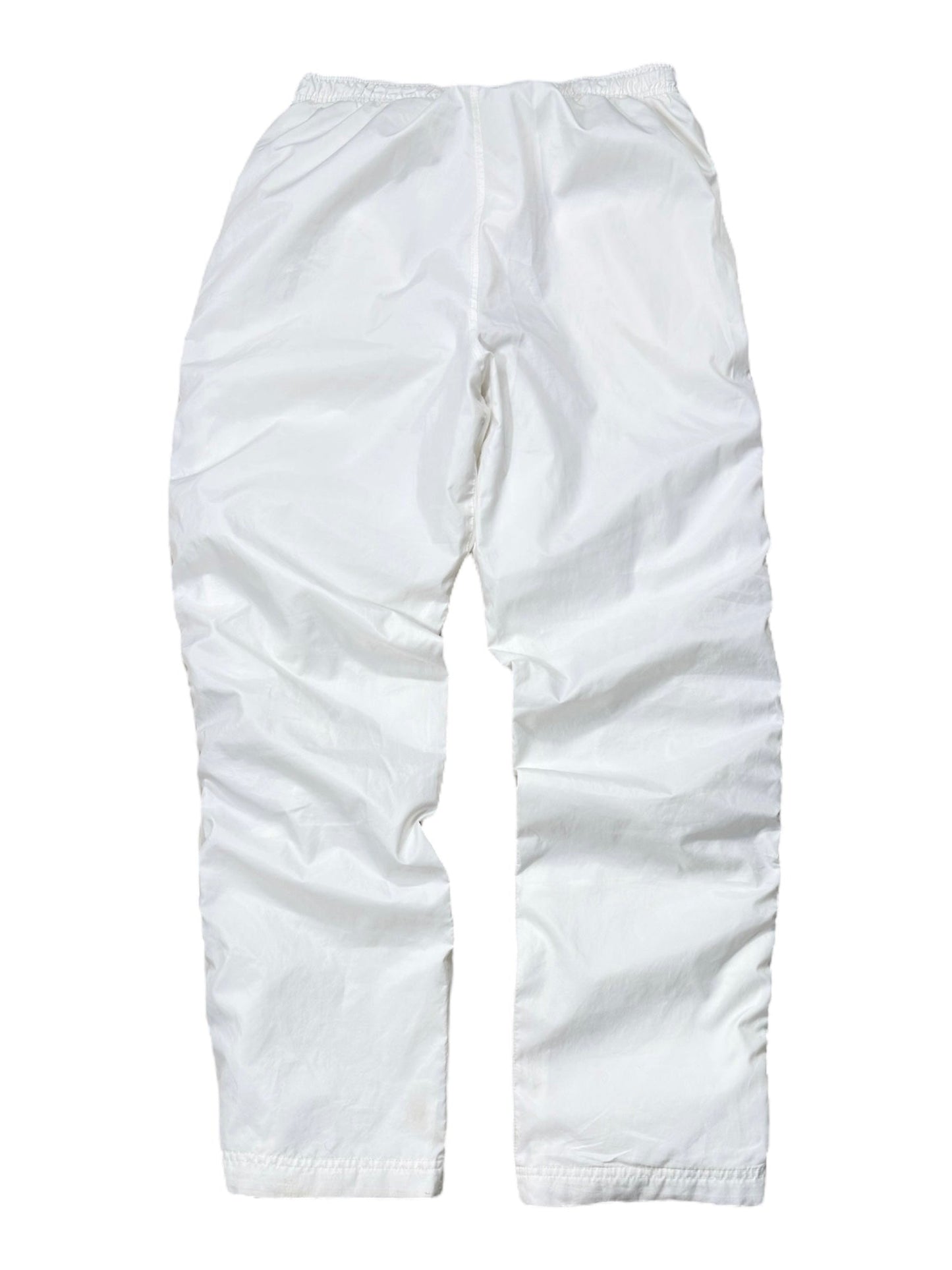 (L) - SUPER RARE Vintage Nike Track Pants White | Y2K 2000s