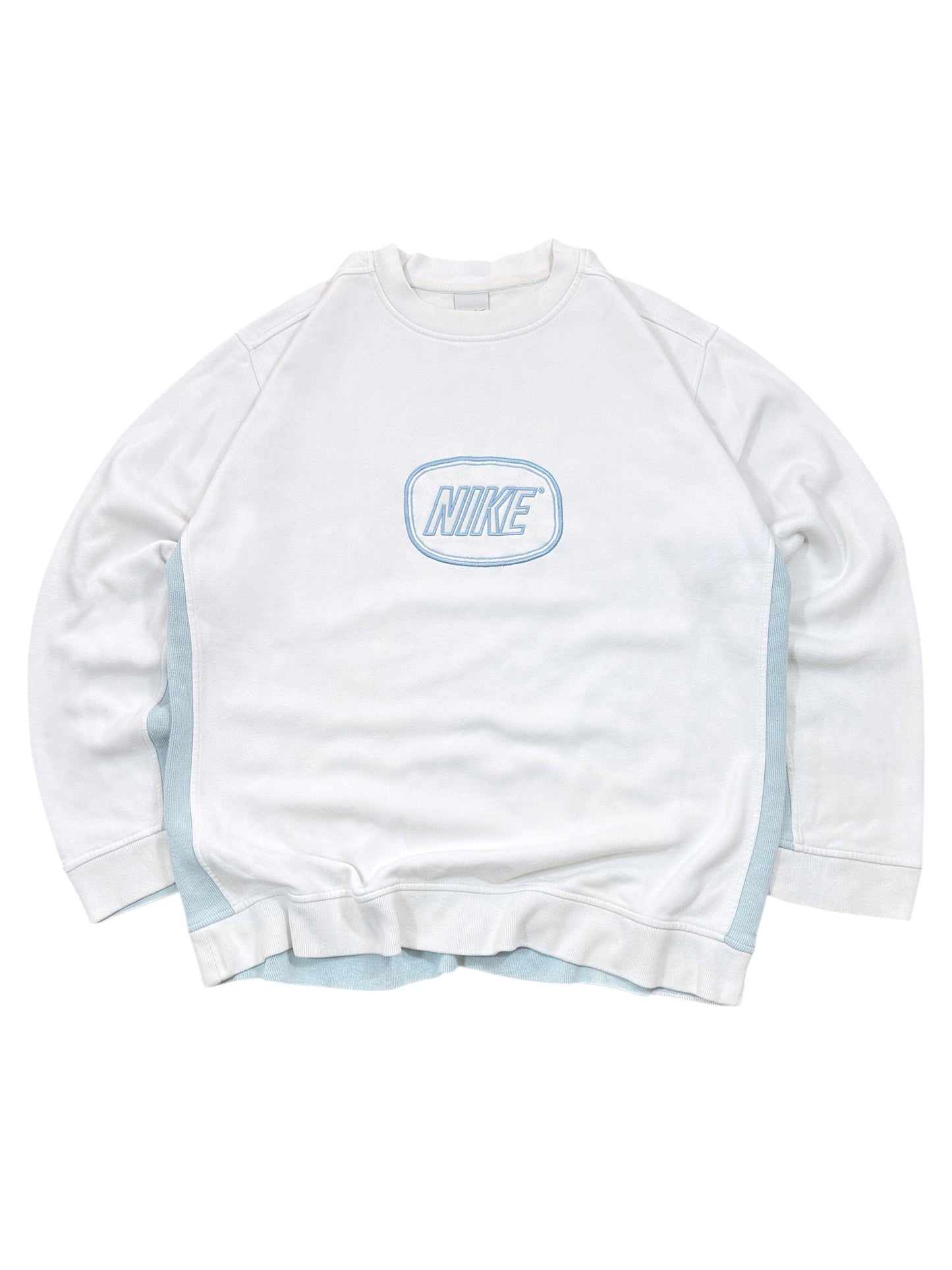 Nike Vintage Sweatshirt Spellout SUPER RARE 2000s (L)