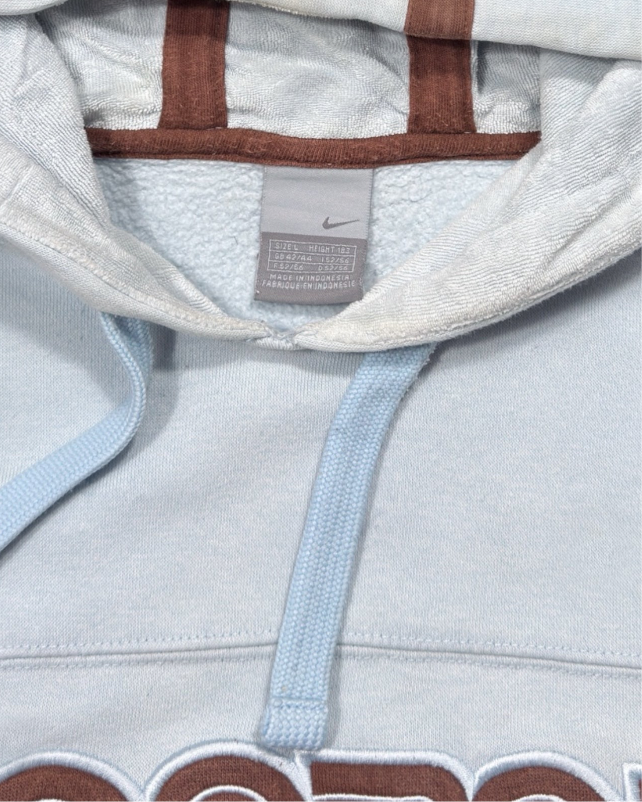Nike Cortez Vintage Hoodie SUPER RARE 2000s (L)