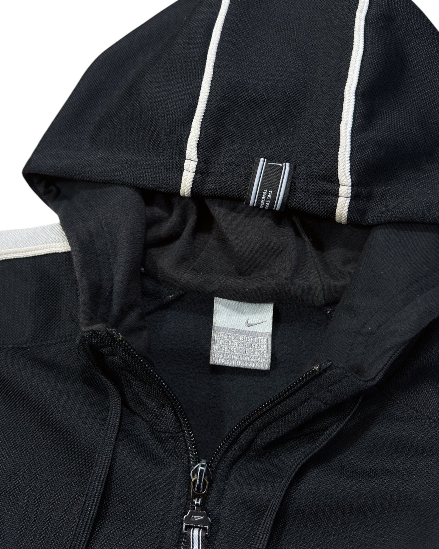 Nike Vintage Zip Hoodie Spellout RARE 2000s (XL)