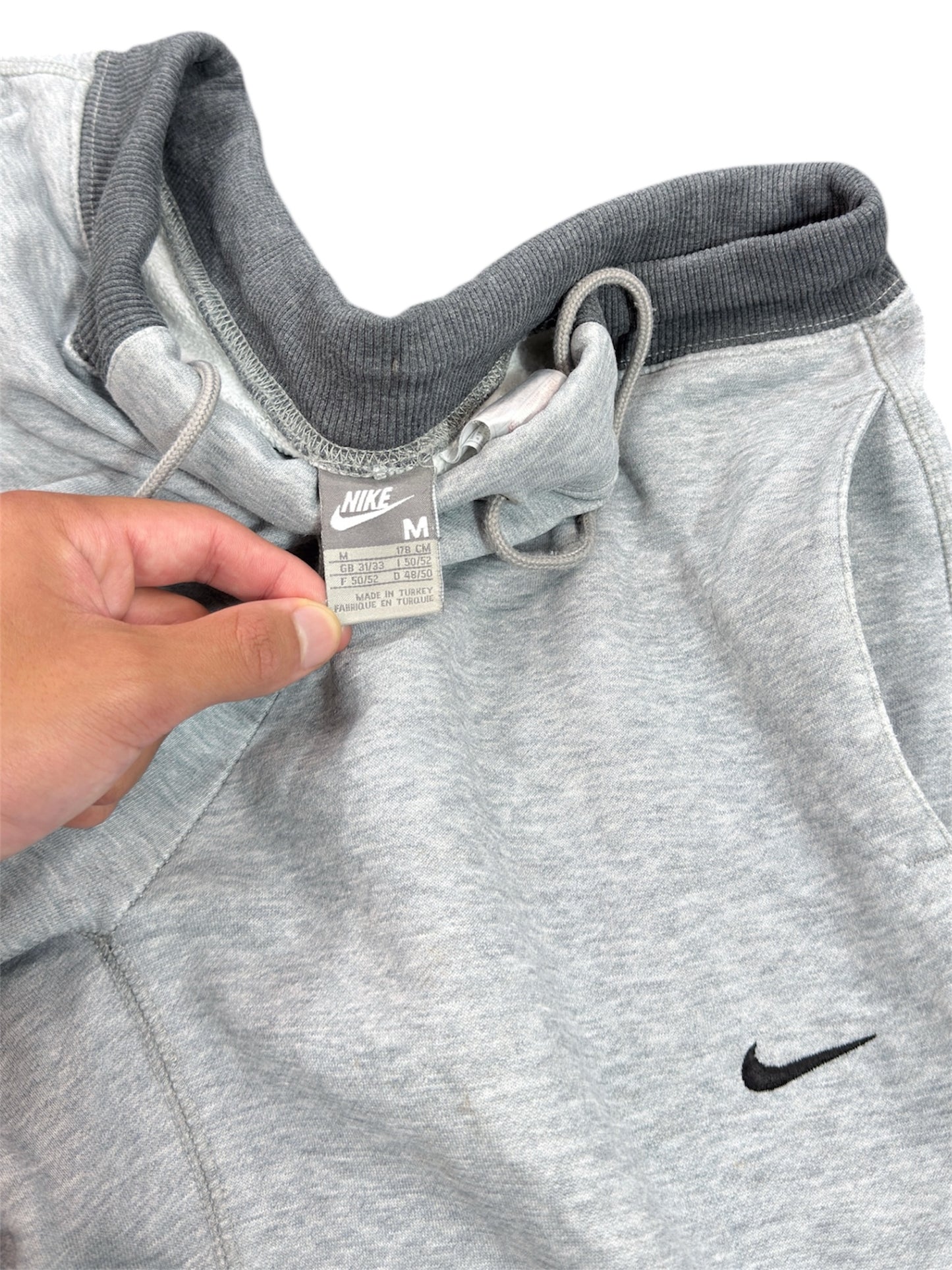Nike Baggy Joggers Open Leg Grey (M)