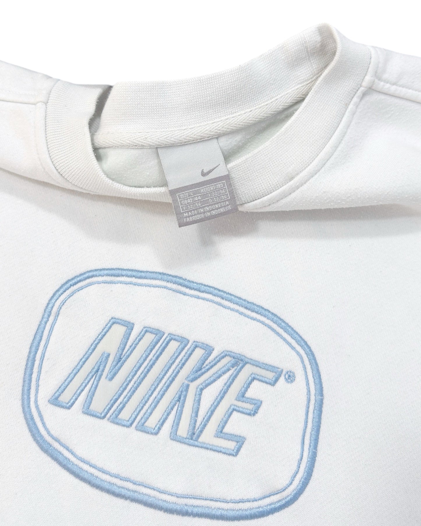 Nike Vintage Sweatshirt Spellout SUPER RARE 2000s (L)