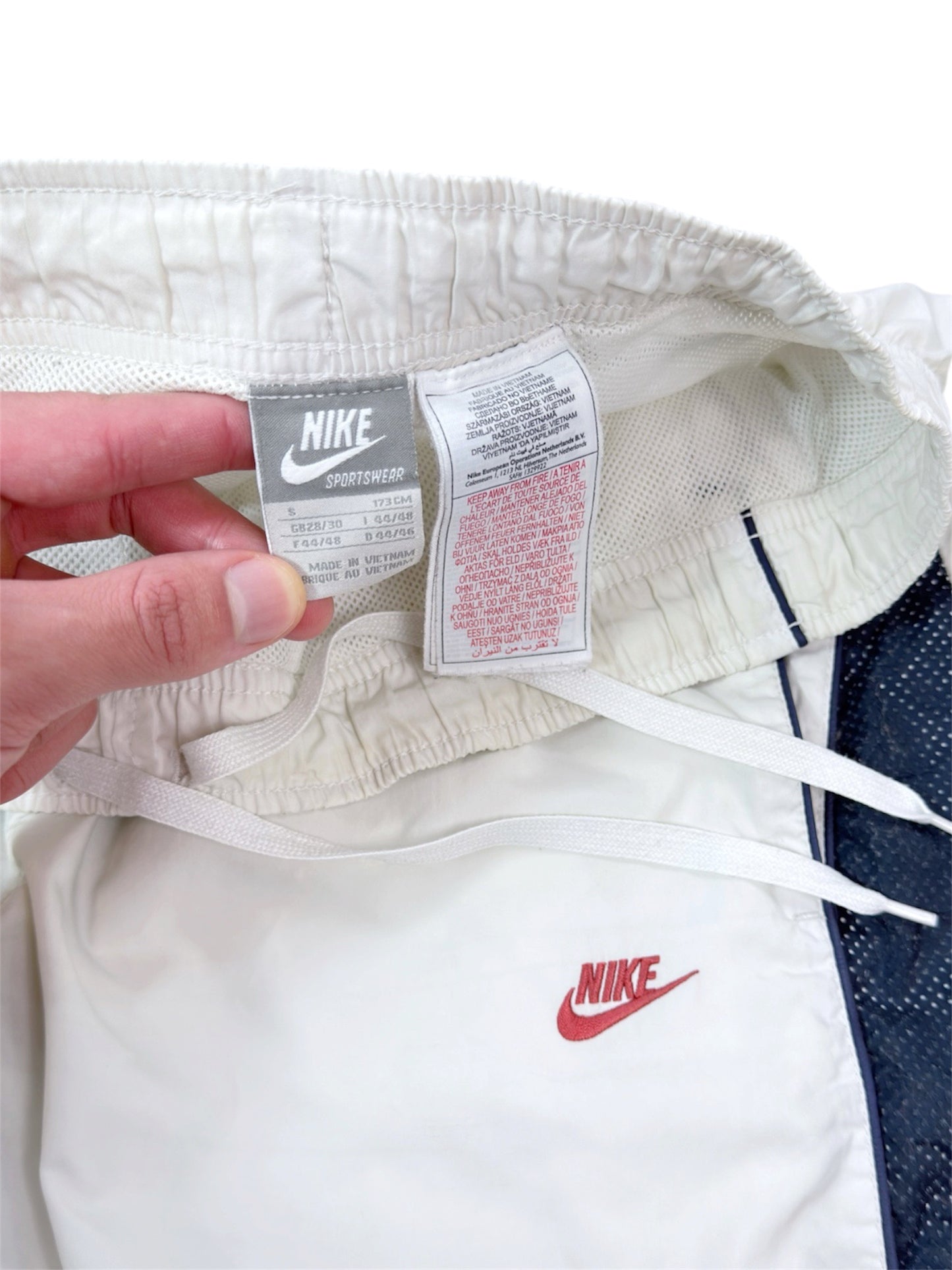 Nike Vintage Track Pants SUPER RARE 2000s White (S)