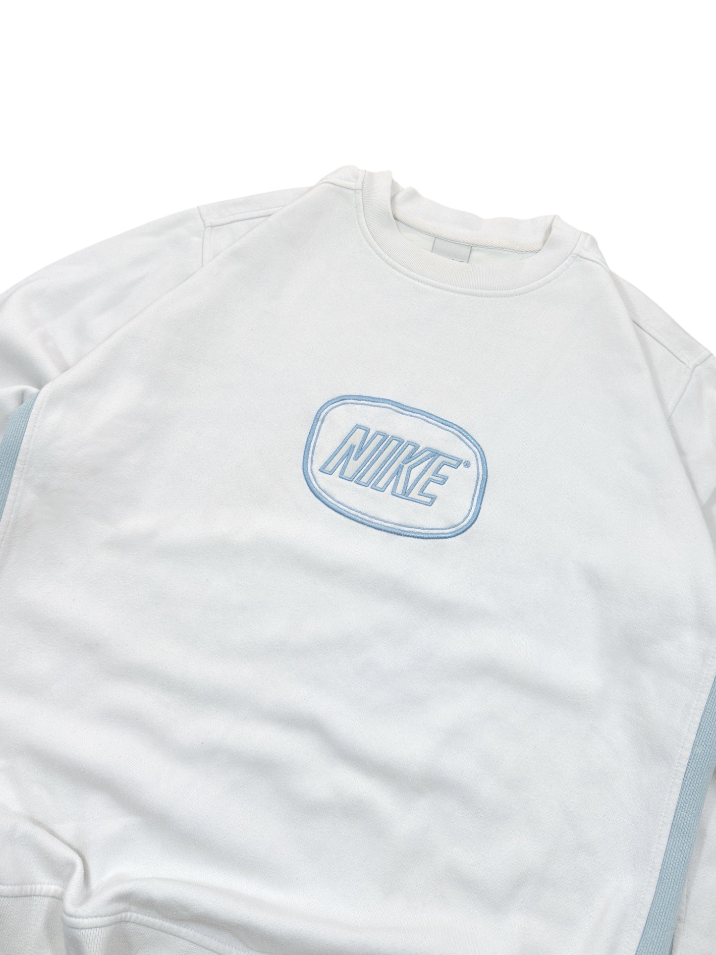 Nike Vintage Sweatshirt Spellout SUPER RARE 2000s (L)
