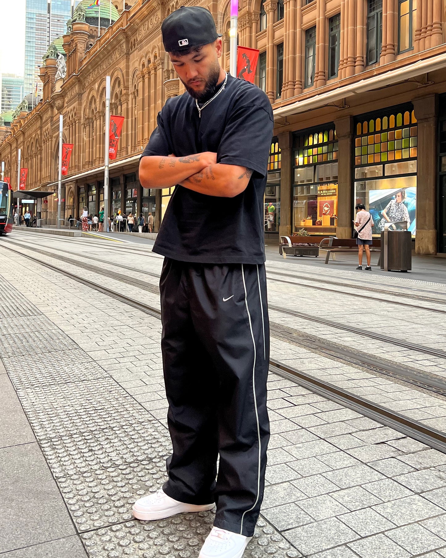 Nike Vintage Track Pants RARE 2000s (M)