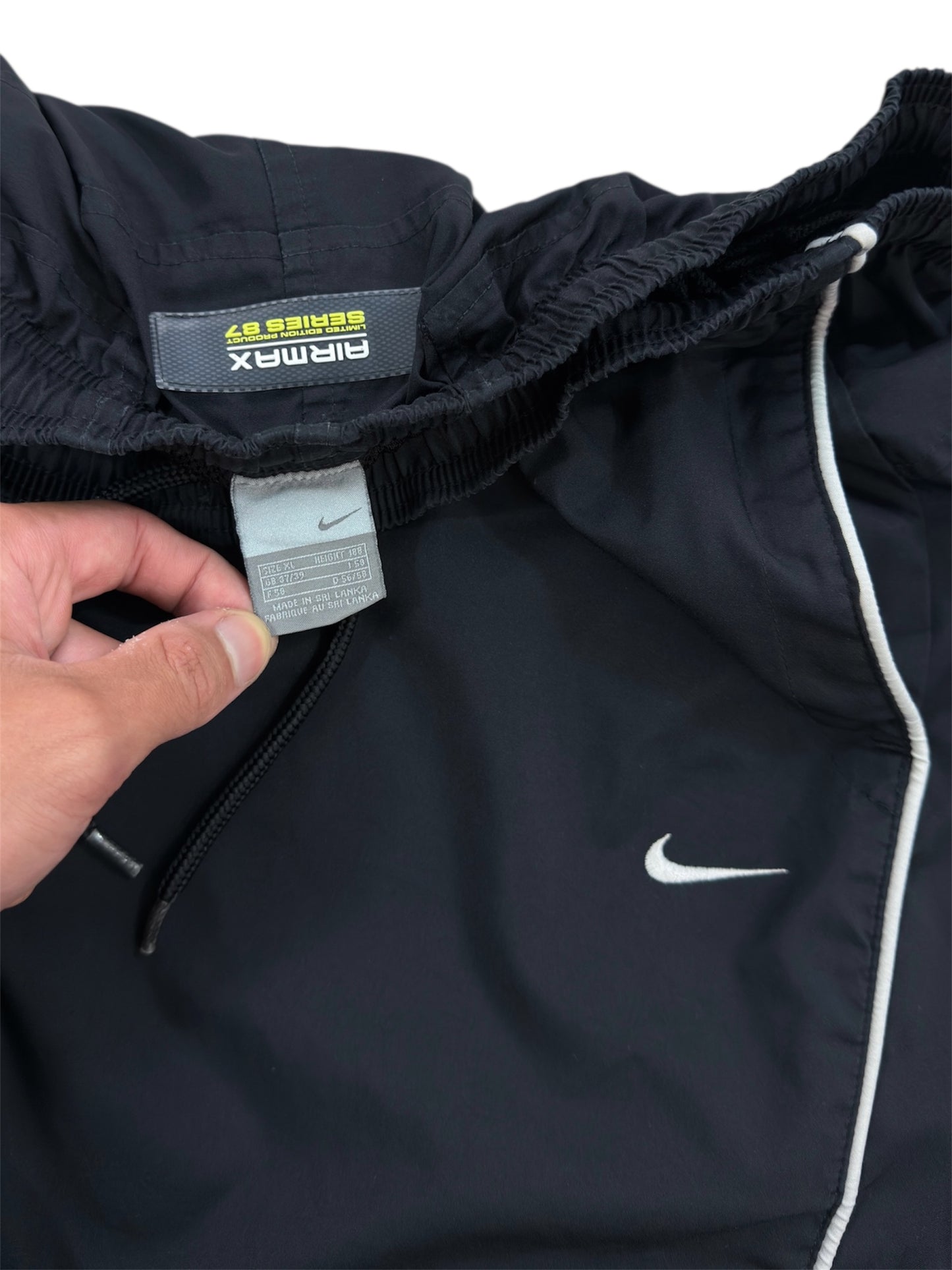 Nike Air Max Vintage Track Pants SUPER RARE 2000s Black (XL)