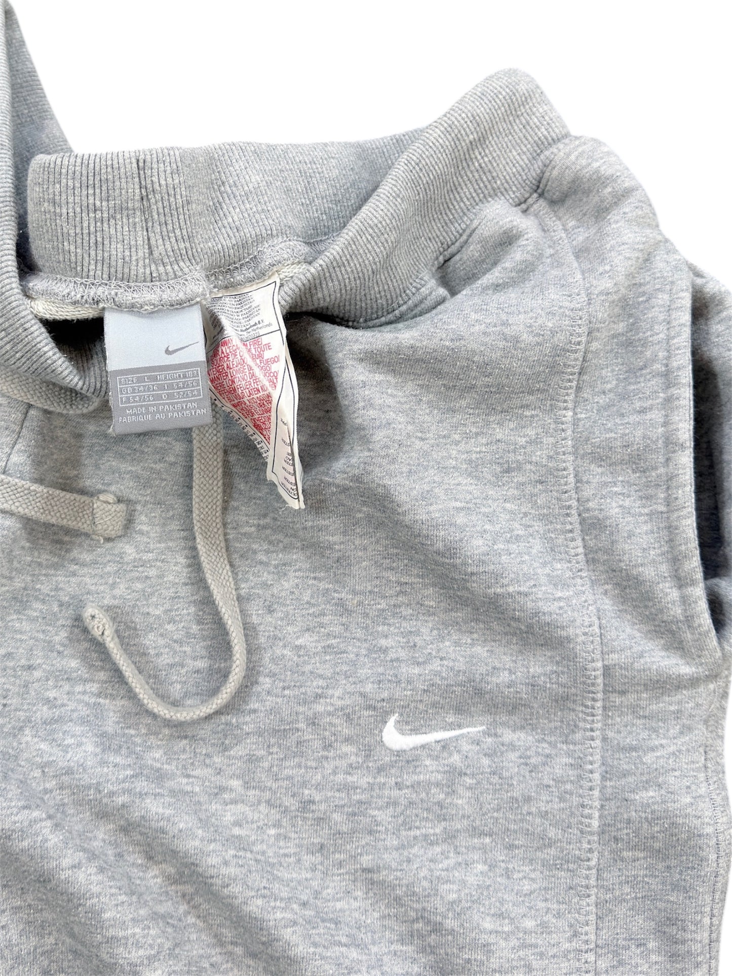 Nike Baggy Joggers Open Leg Grey (L)