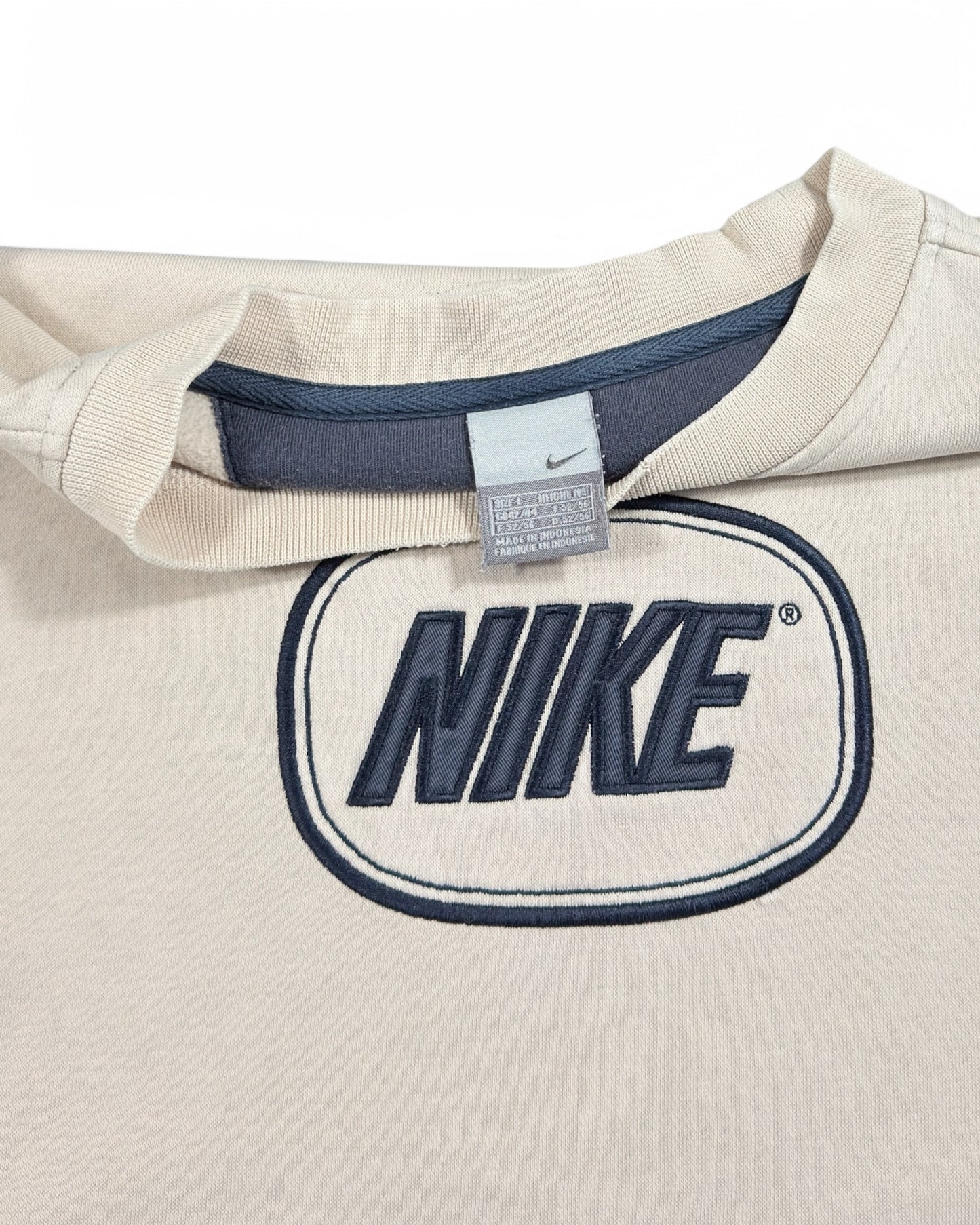 Nike Vintage Sweatshirt Spellout SUPER RARE 2000s (L)