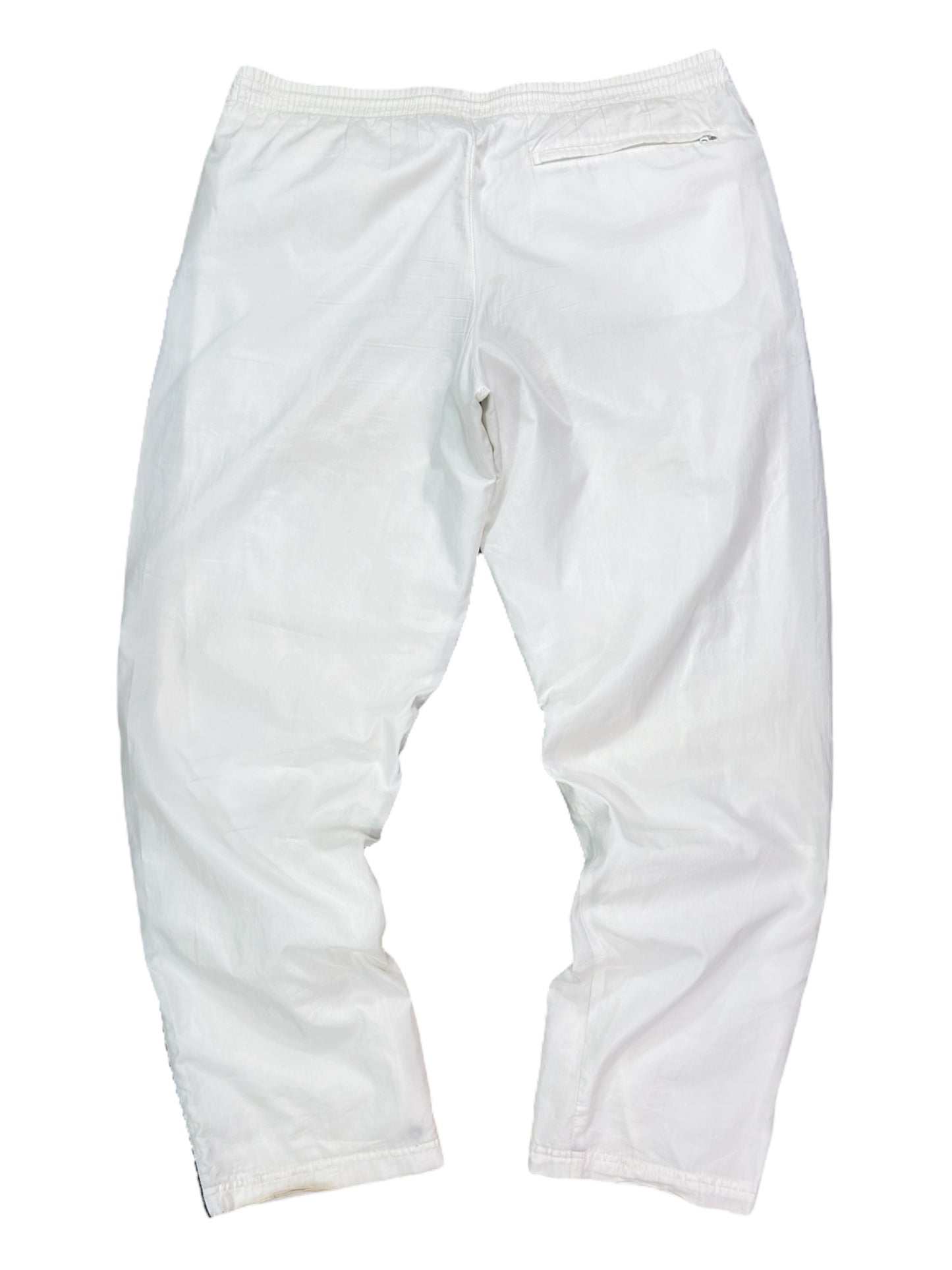(M) - SUPER RARE Vintage Nike Track Pants White | Y2K 2000s