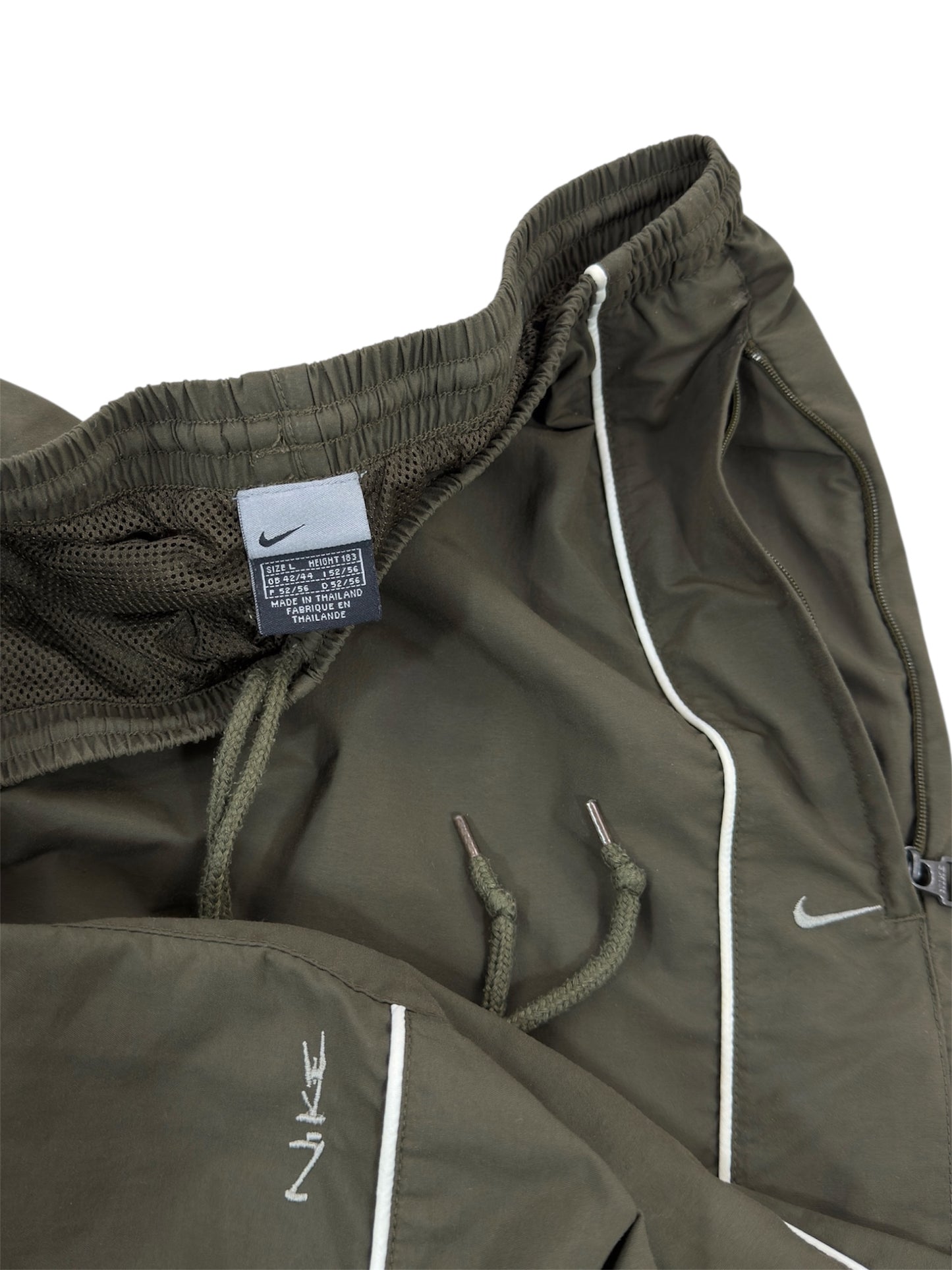 Nike Vintage Track Pants SUPER RARE 2000s Khaki (L)