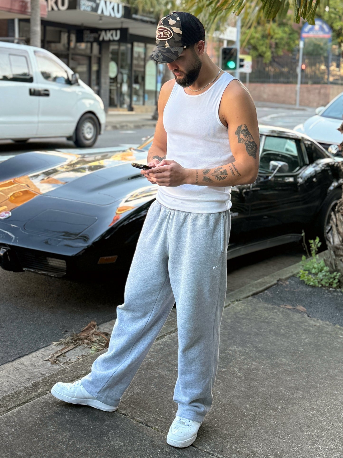 Nike Baggy Joggers Open Leg (M)