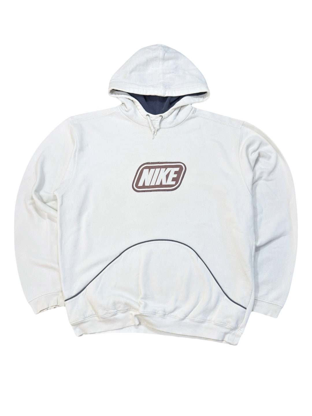 Nike Vintage Hoodie Spellout SUPER RARE 2000s (L)