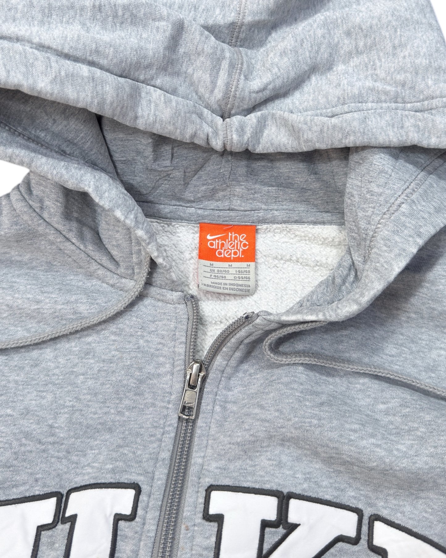 Nike Vintage Zip Hoodie Spellout RARE 2000s (M)
