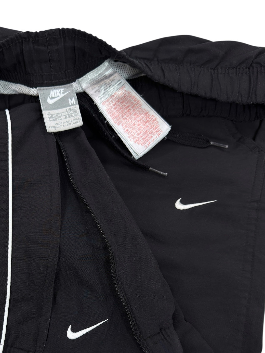 Nike Vintage Track Pants SUPER RARE 2000s Black (M)