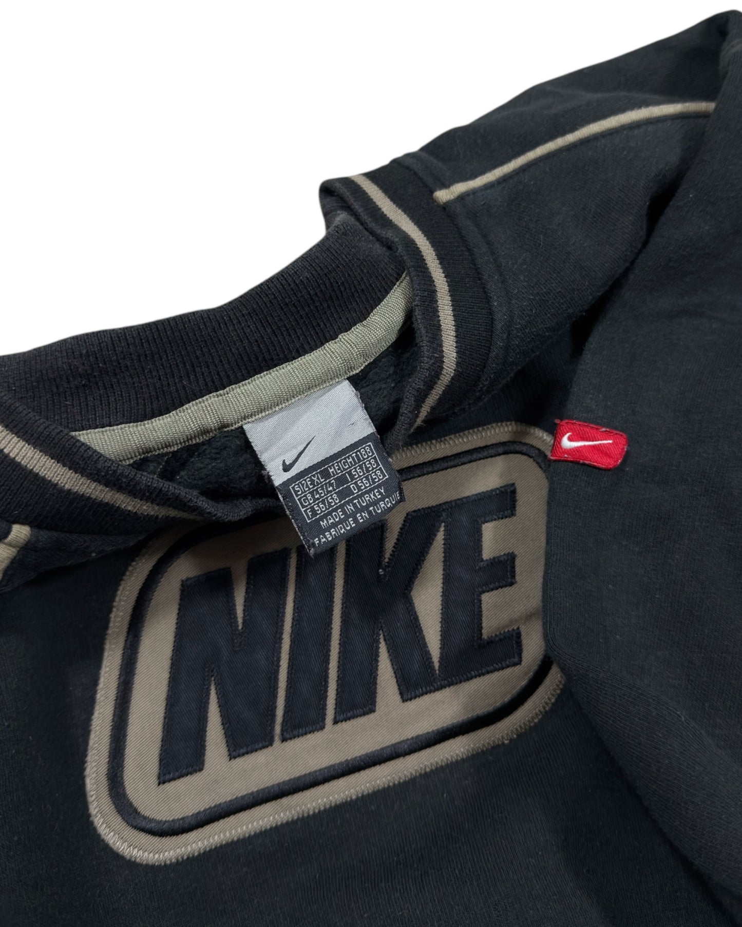 Nike Vintage Sweatshirt Spellout RARE 2000s (XL)