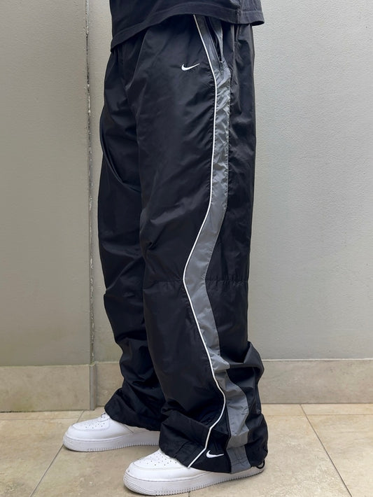 Nike Vintage Track Pants SUPER RARE 2000s Black (L)