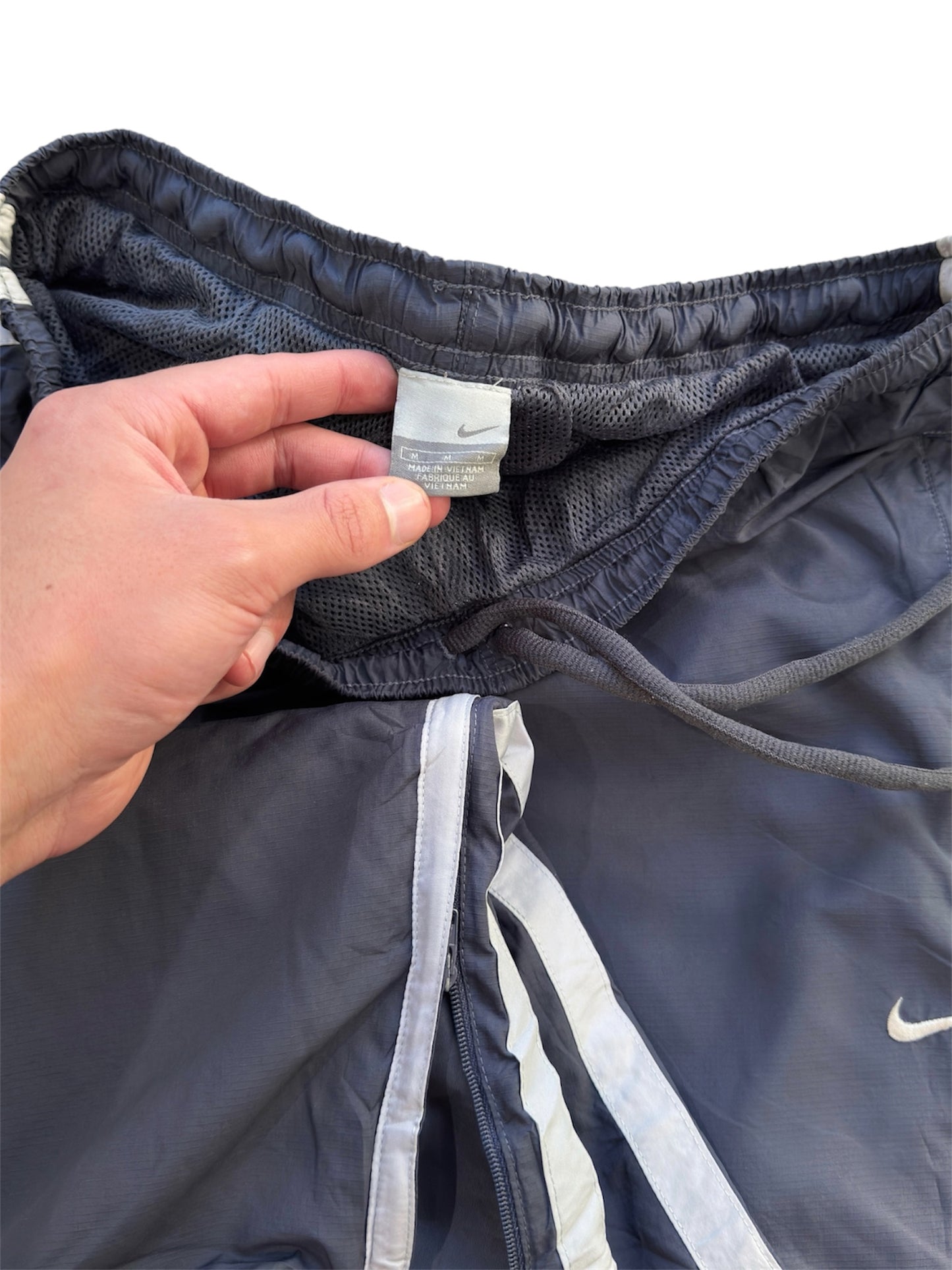 Nike Vintage Track Pants RARE 2000s Grey (M)