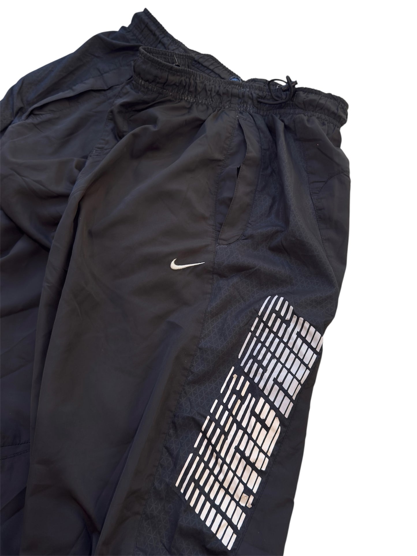 Nike Vintage Track Pants RARE 2000s Black (L)