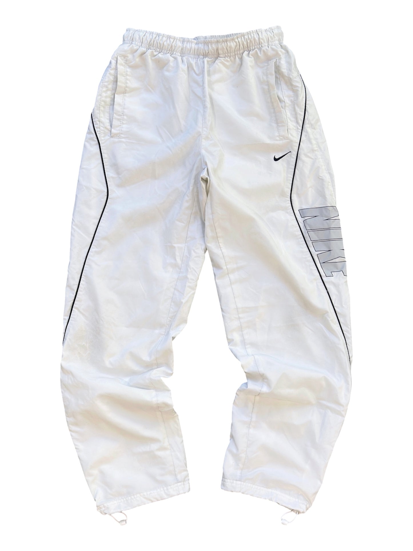 Nike Vintage Track Pants SUPER RARE 2000s White (S)