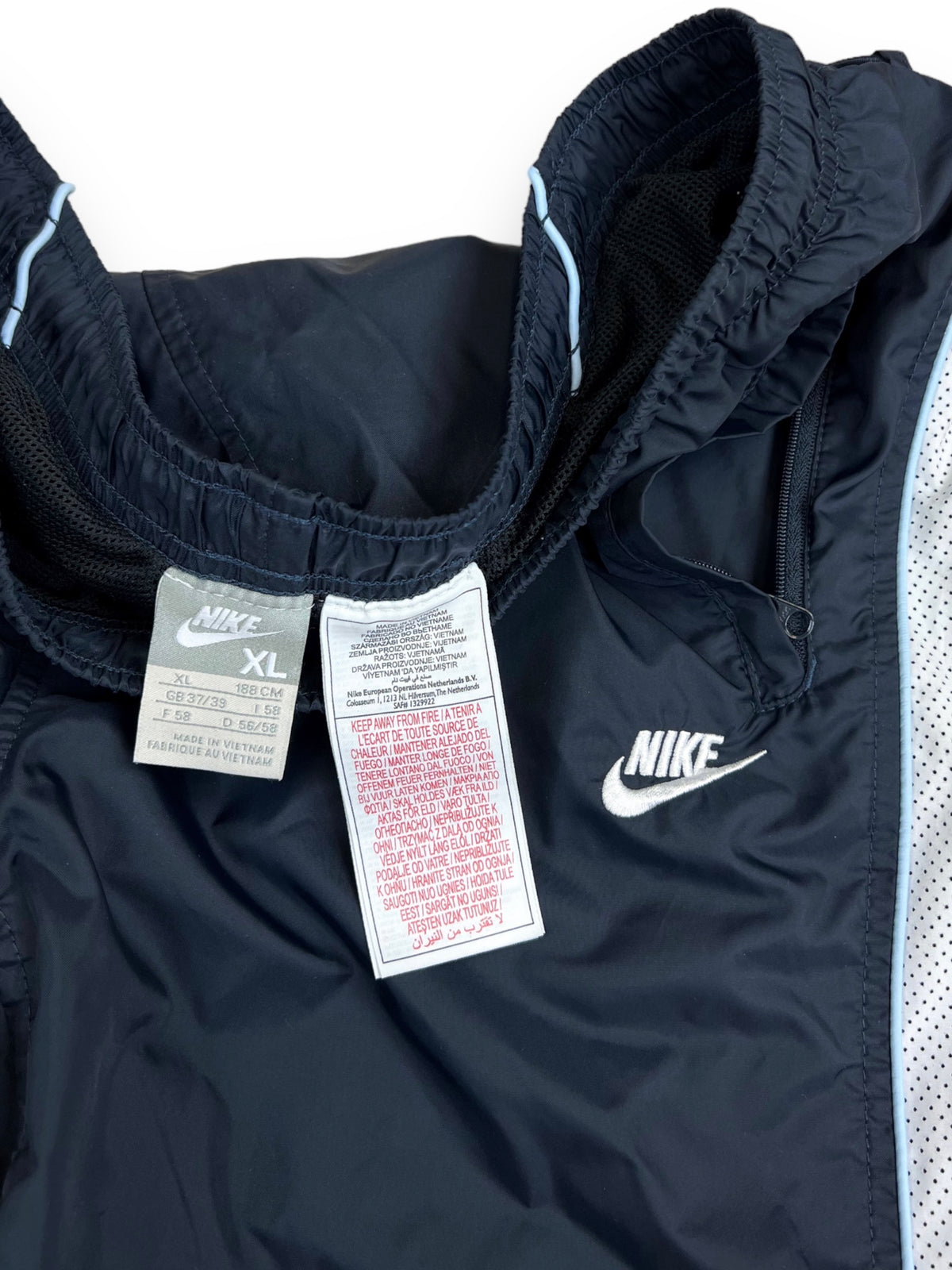 (XL) - SUPER RARE Vintage Nike Track Pants Navy | Y2K 2000s