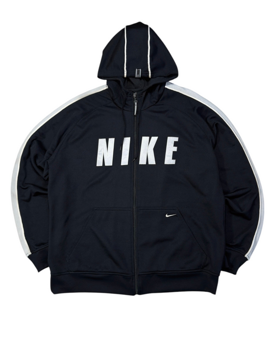 Nike Vintage Zip Hoodie Spellout RARE 2000s (XL)