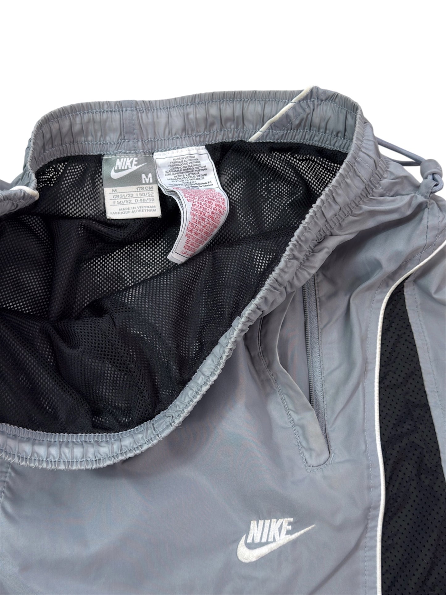 Nike Vintage Track Pants SUPER RARE 2000s Grey (M)