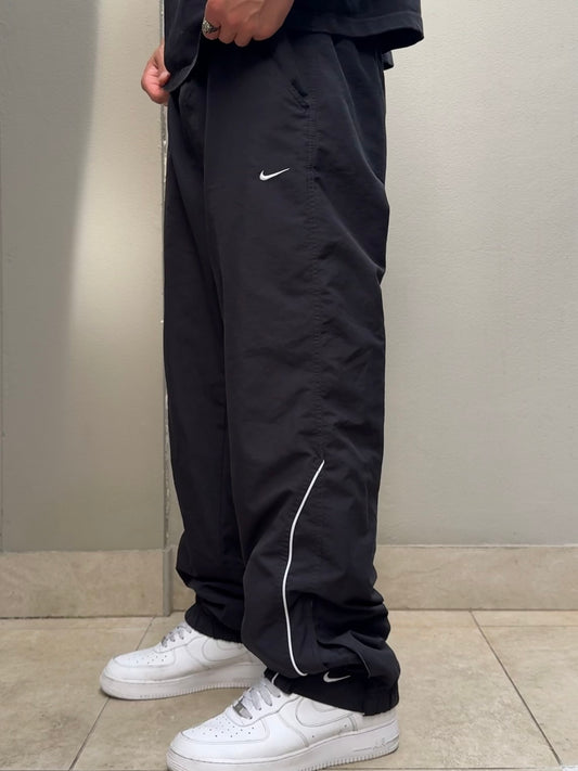 Nike Vintage Track Pants SUPER RARE 2000s Black (L)