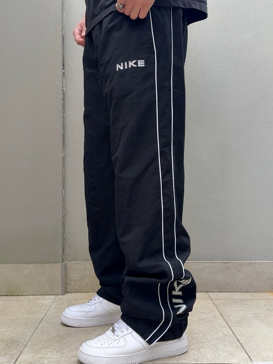 Nike Vintage Track Pants SUPER RARE 2000s Black (L)