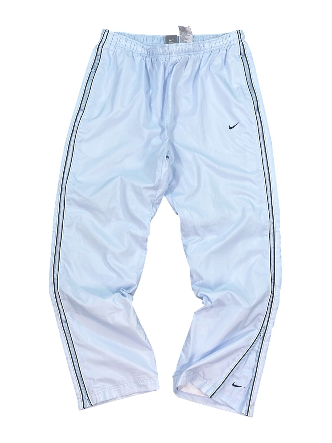 Nike Vintage Track Pants SUPER RARE Baby Blue 2000s (L)