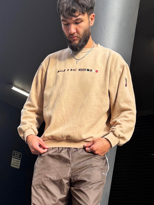 Nike Vintage Sweatshirt Spellout SUPER RARE 1990s (M)
