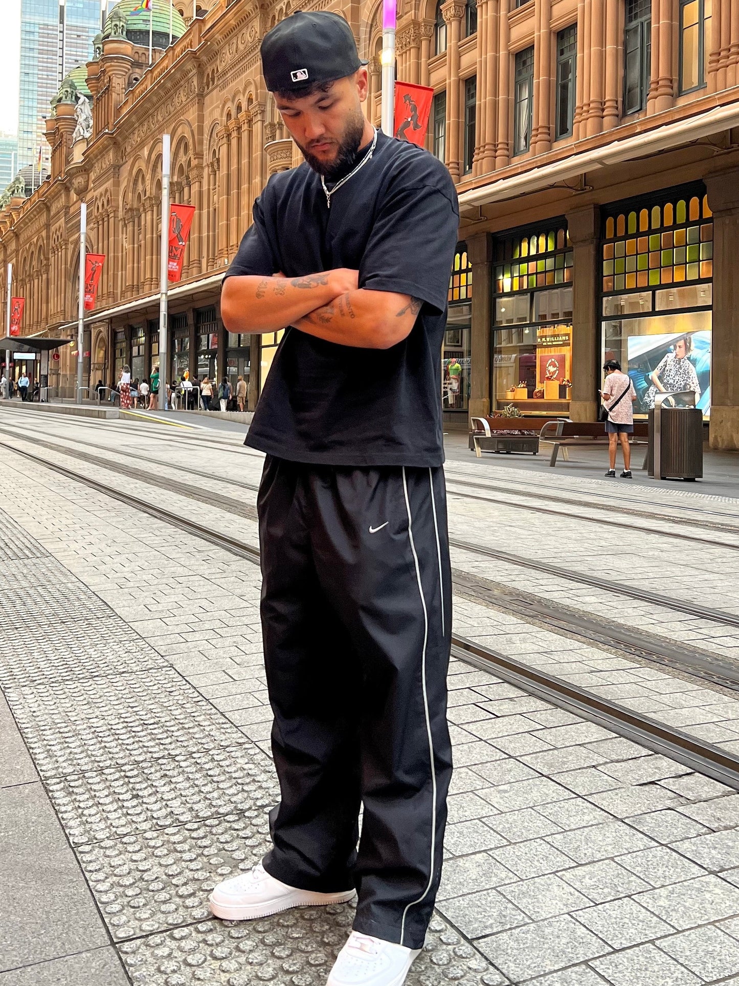 Nike Vintage Track Pants RARE 2000s (M)
