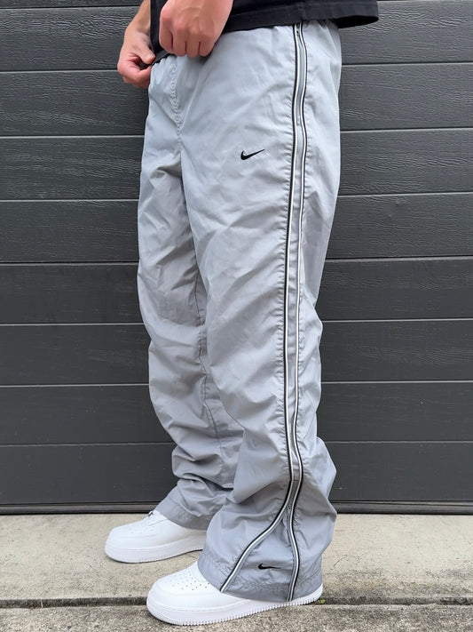 Nike Vintage Track Pants SUPER RARE 2000s Grey (M)