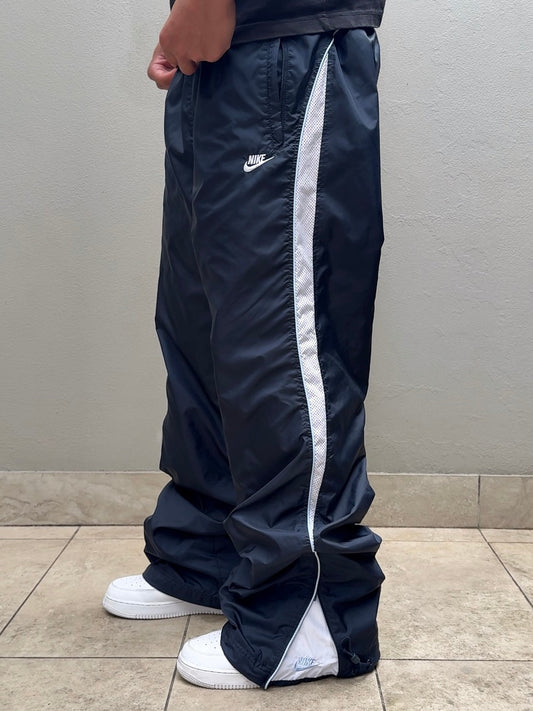 (XL) - SUPER RARE Vintage Nike Track Pants Navy | Y2K 2000s