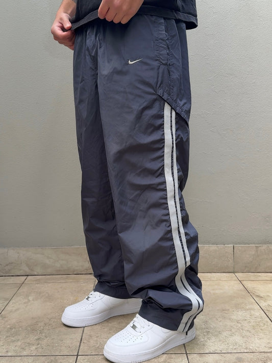 Nike Vintage Track Pants RARE 2000s Grey (L)