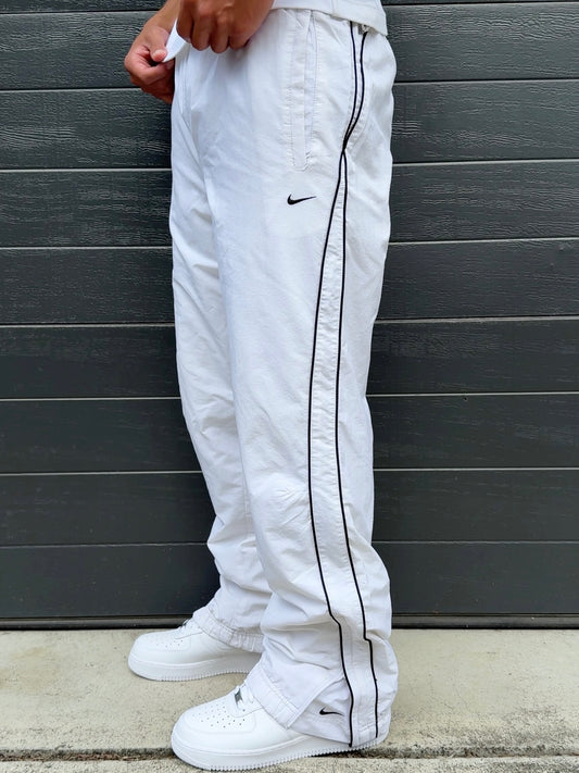 Nike Vintage Track Pants SUPER RARE 2000s White (L)