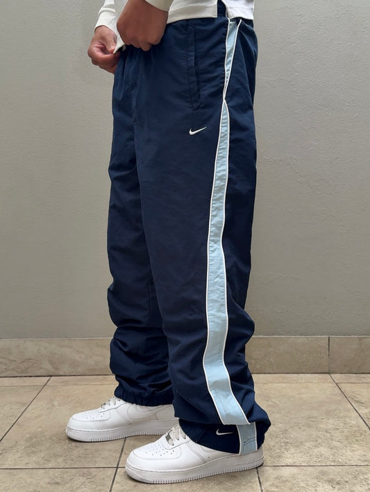 (M) - SUPER RARE Vintage Nike Track Pants Navy | Y2K 2000s