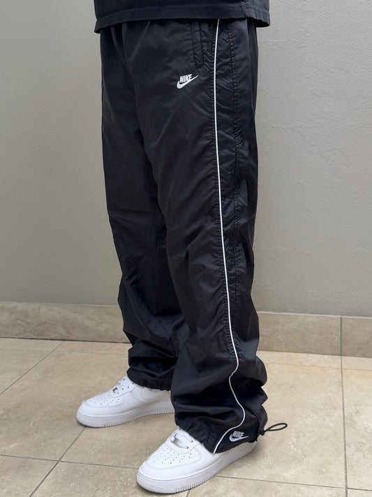 (S) - SUPER RARE Vintage Nike Track Pants Black | Y2K 2000s