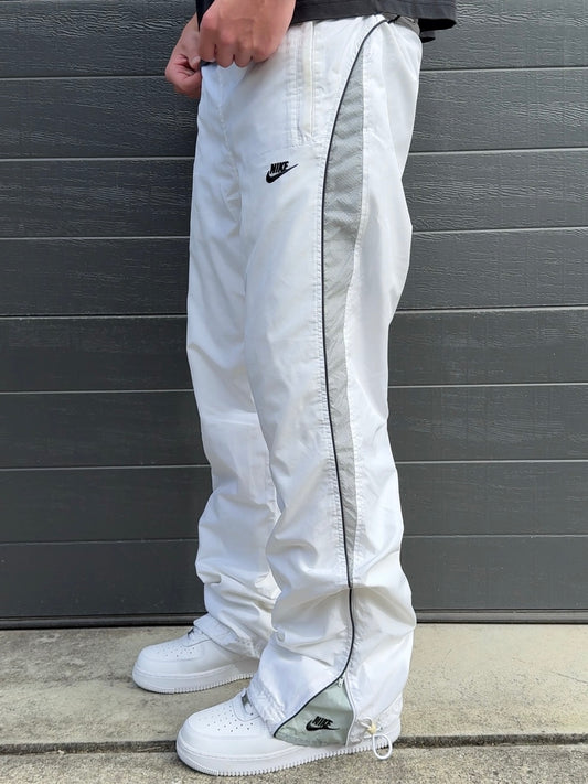 Nike Vintage Track Pants SUPER RARE 2000s White (M)