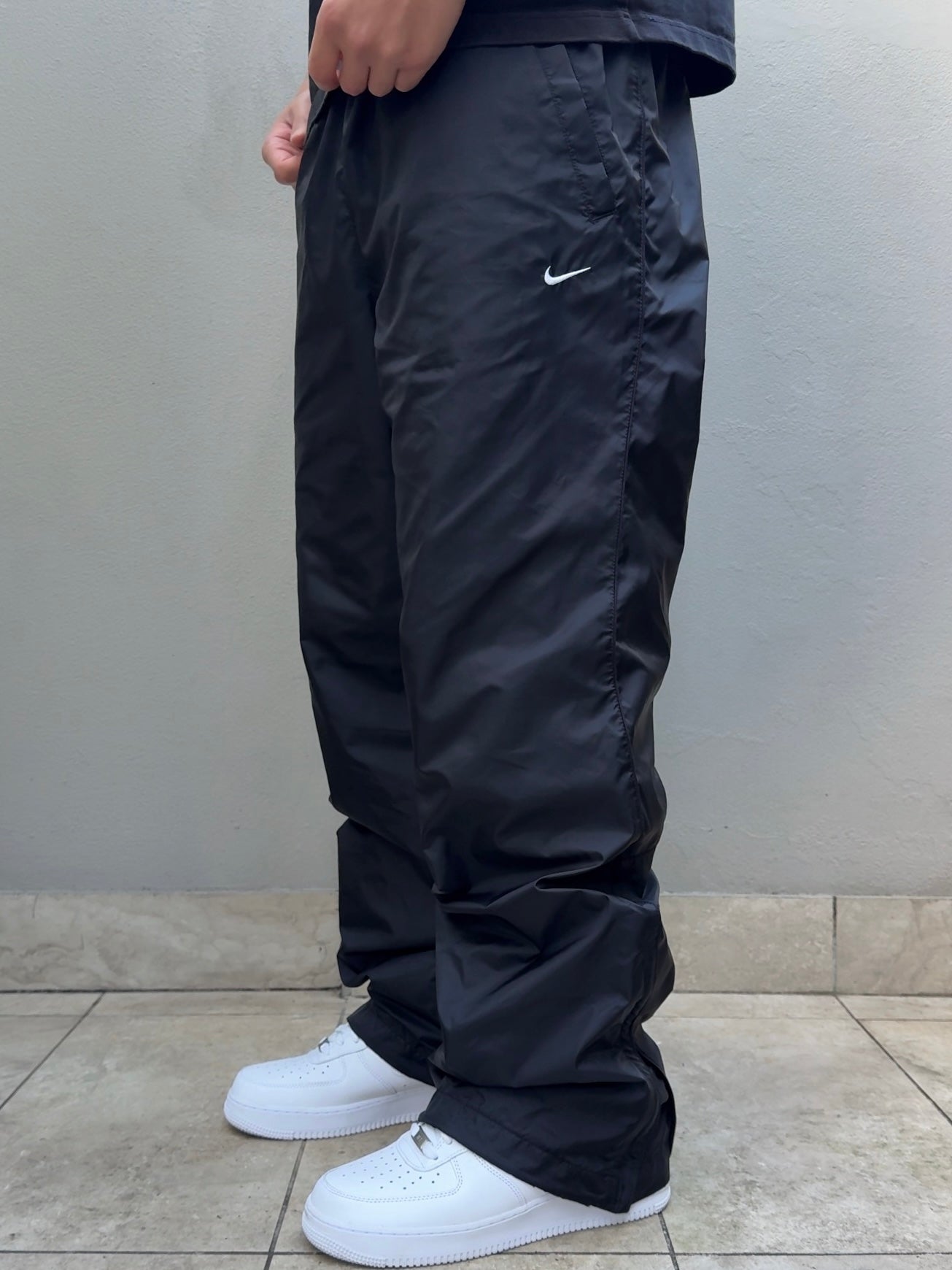 Nike Vintage Track Pants RARE 2000s Black (L)