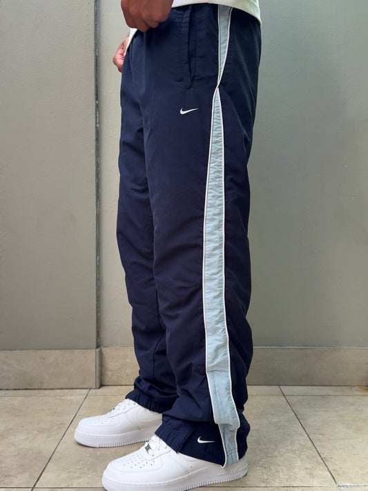 (M) - SUPER RARE Vintage Nike Track Pants Navy | Y2K 2000s
