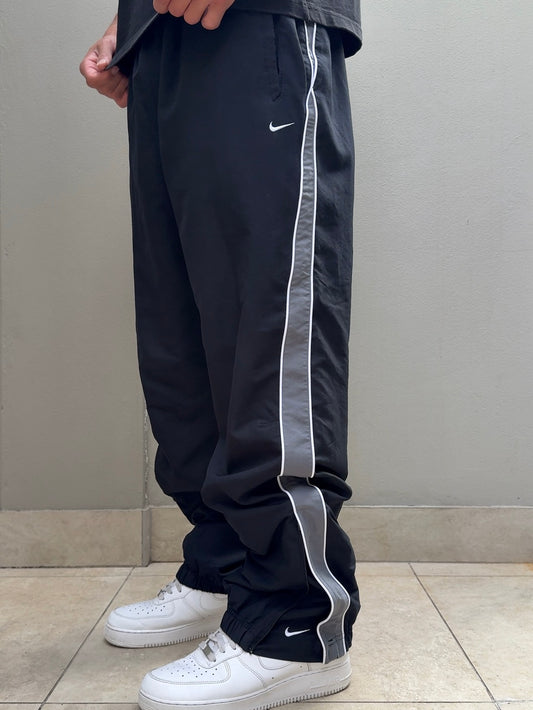 Nike Vintage Track Pants SUPER RARE 2000s Black (XL)