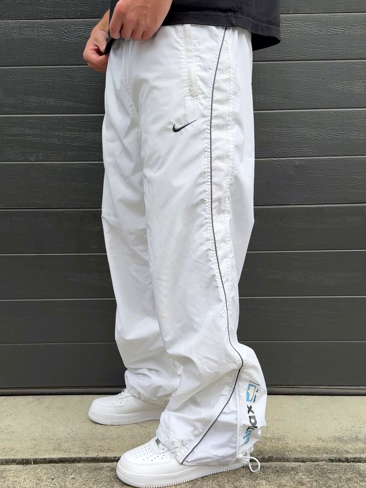 Nike Air Max Vintage Track Pants SUPER RARE 2000s White (L)