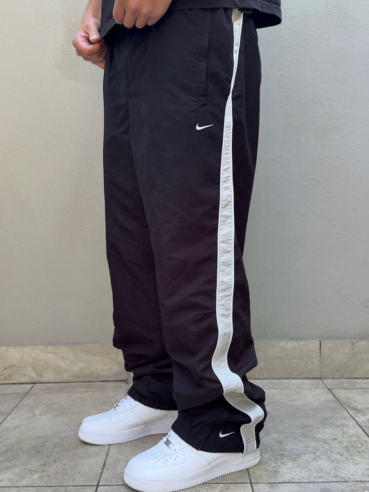 Nike Vintage Track Pants SUPER RARE 2000s Black (L)