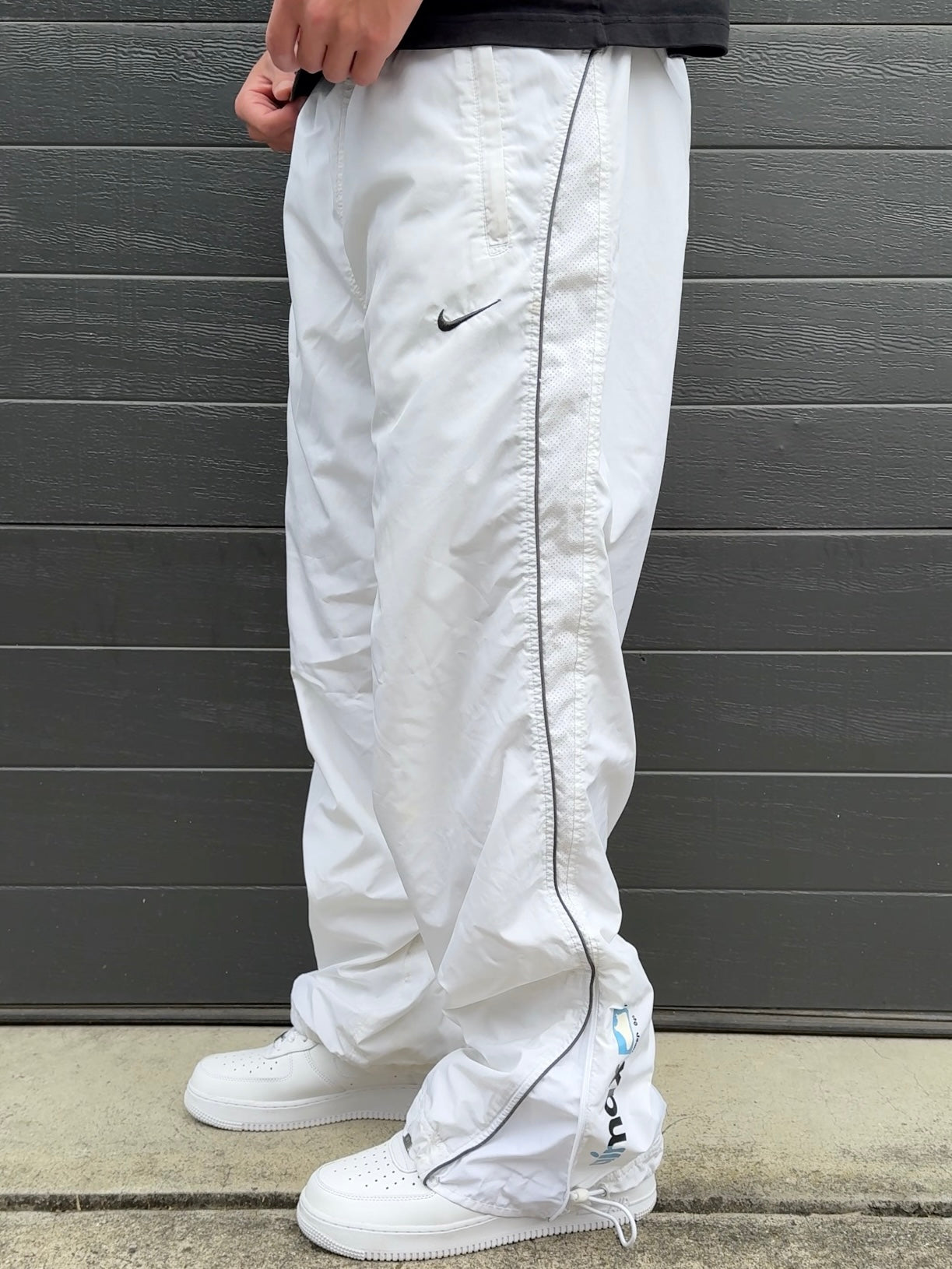 Nike Air Max Vintage Track Pants SUPER RARE 2000s White (L)