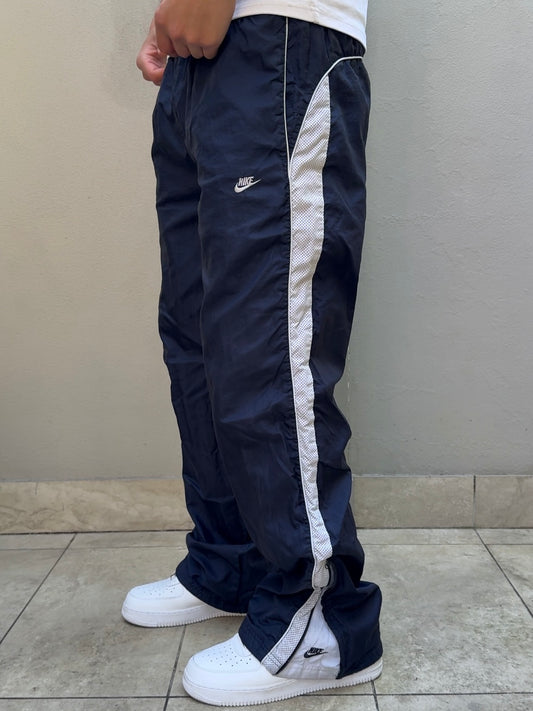 (L) - RARE Vintage Nike Track Pants Navy | Y2K 2000s