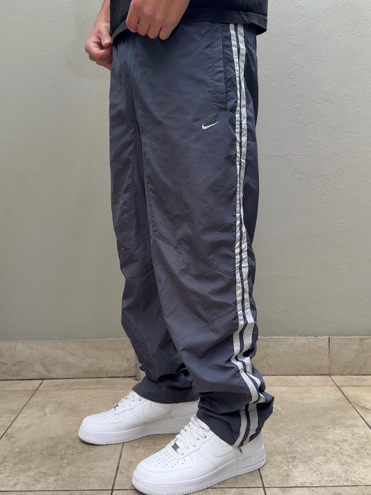 Nike Vintage Track Pants RARE 2000s Grey (M)