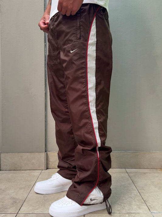 Nike Vintage Track Pants SUPER RARE 2000s Brown (M)