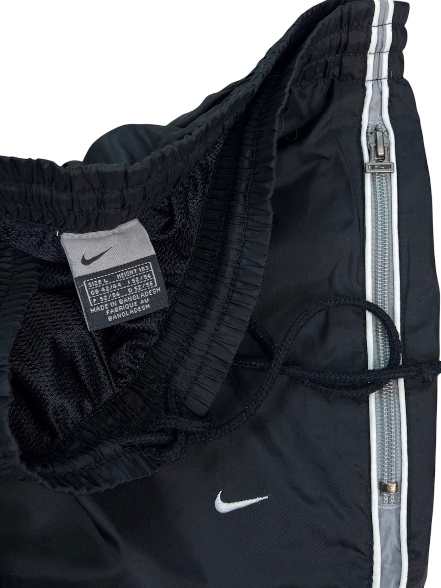 Nike Vintage Track Pants RARE 2000s Black (L)