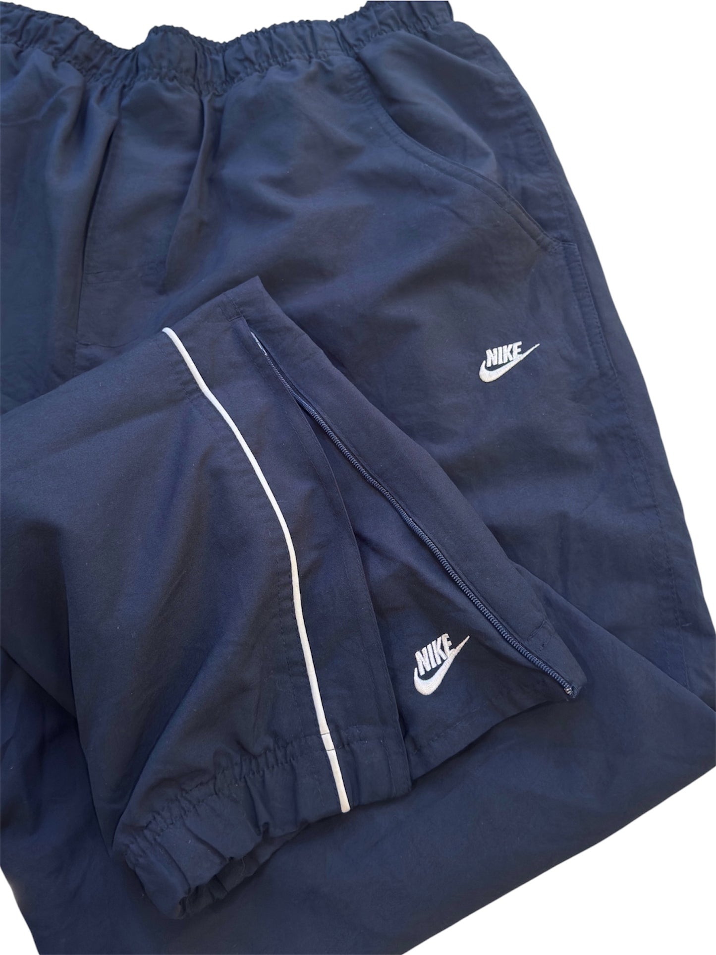 (M) - RARE Vintage Nike Track Pants Navy | Y2K 2000s